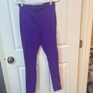 Fabletics Purple High-Waist Active Leggings